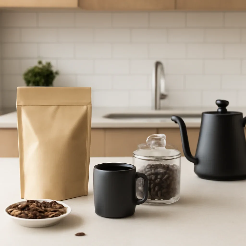 Complementary coffee setup related to home